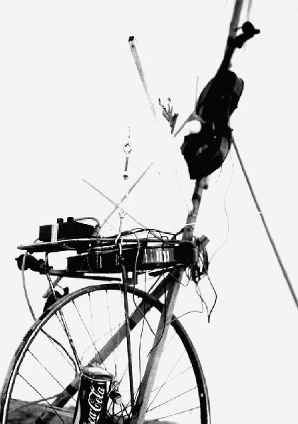 Double Violin Mobile with Reverse French Moped Function